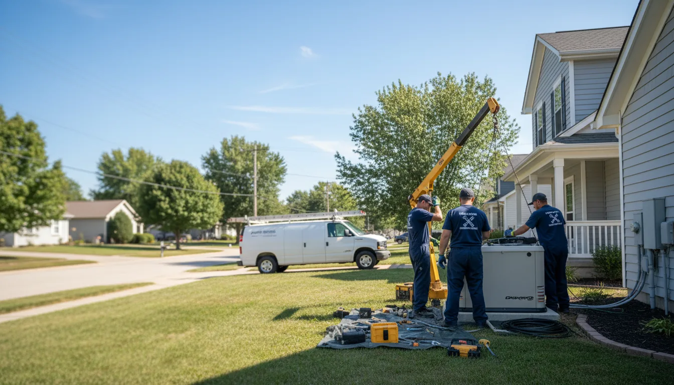 Generator Installation in Leonardville, KS near me